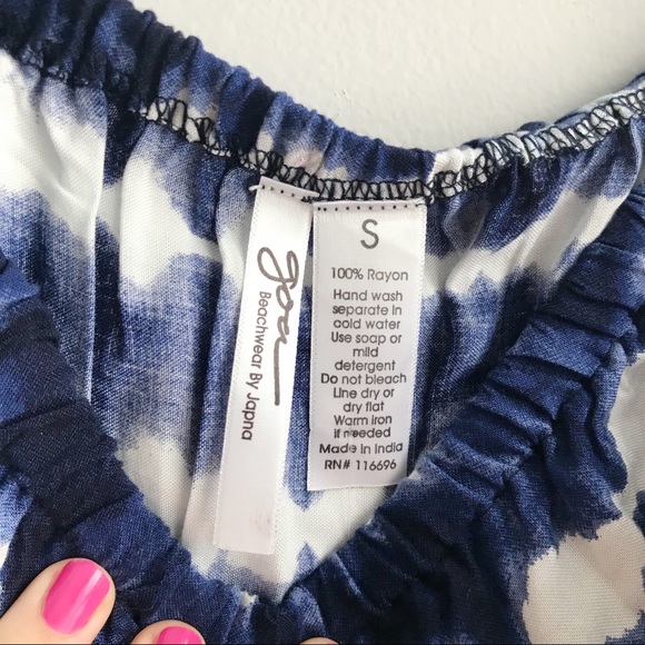 NWT Goa Beachwear Tie Dye Romber Jumpsuit - Picture 6 of 7